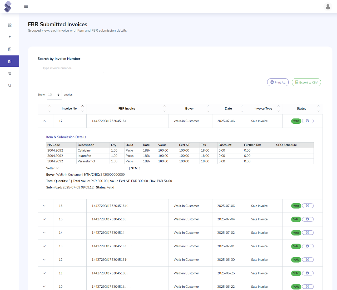 Automated Invoice Generation